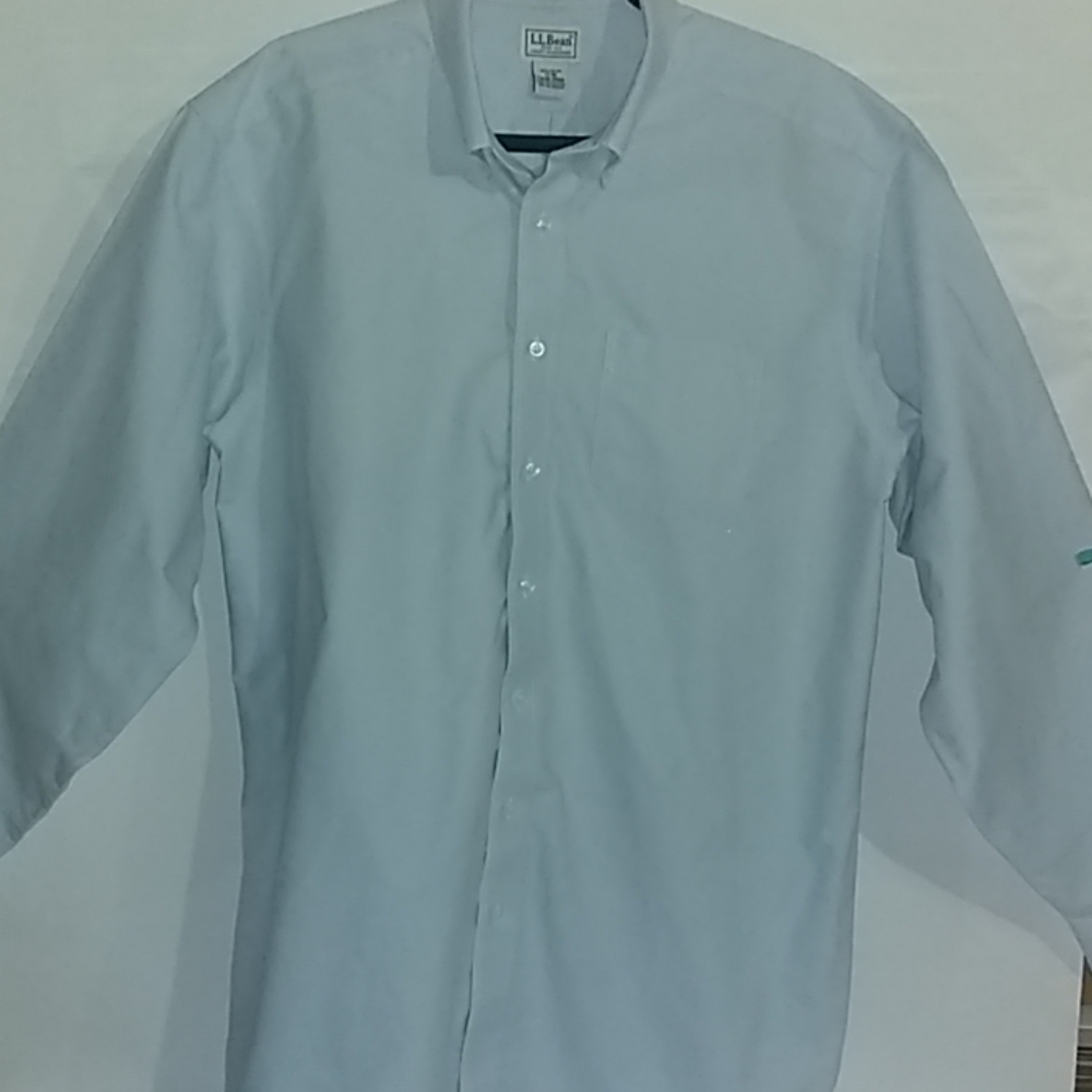 LL Bean Men's Cotton Button Front Shirt